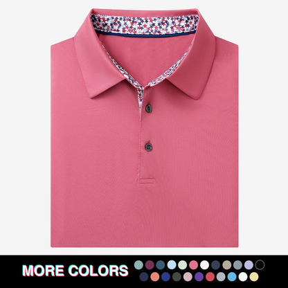 Mens Ultra Stretch Dry Fit Performance Designed Collared Polo Shirts