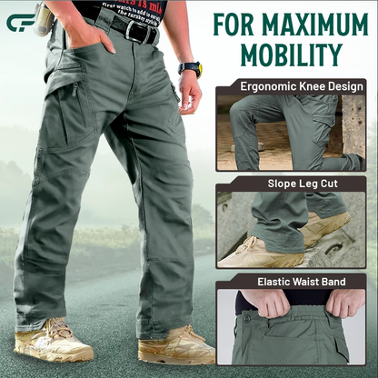 Unisex Flex Stretch Tactical Waterproof Pants