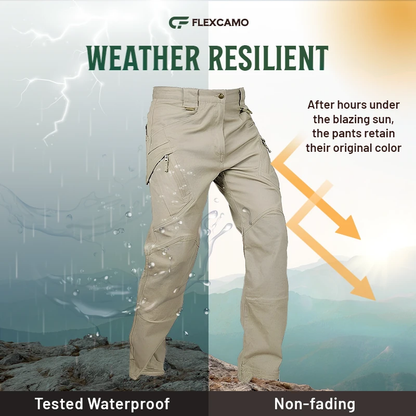 Unisex Flex Stretch Tactical Waterproof Pants